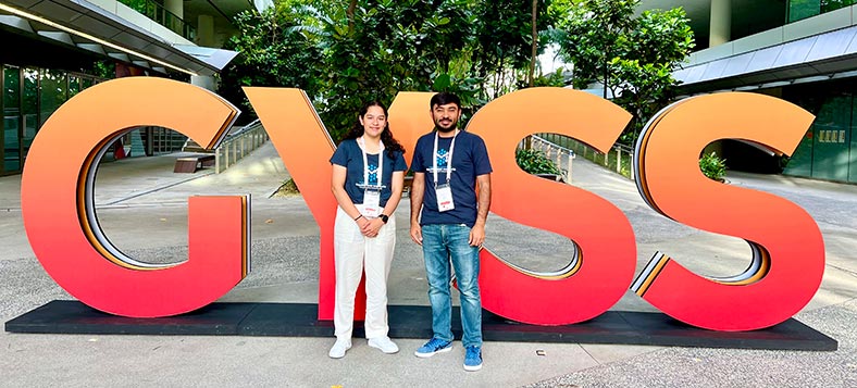 Maia Dean and Mohsin Ijaz at GYSS