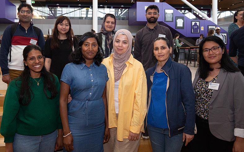 Group of attendees at the Annual Symposium