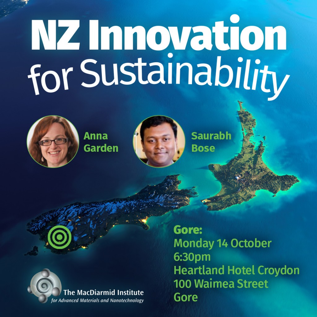 NZ Innovation for Sustainability - Gore (14 October)