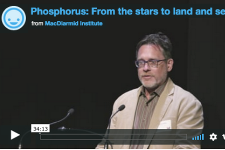 Phosphorus: From stars to land and sea