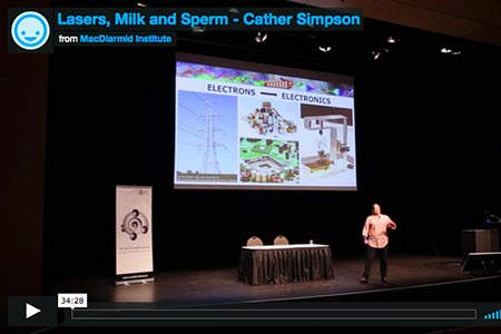 Lasers, Milk and Sperm - Cather Simpson